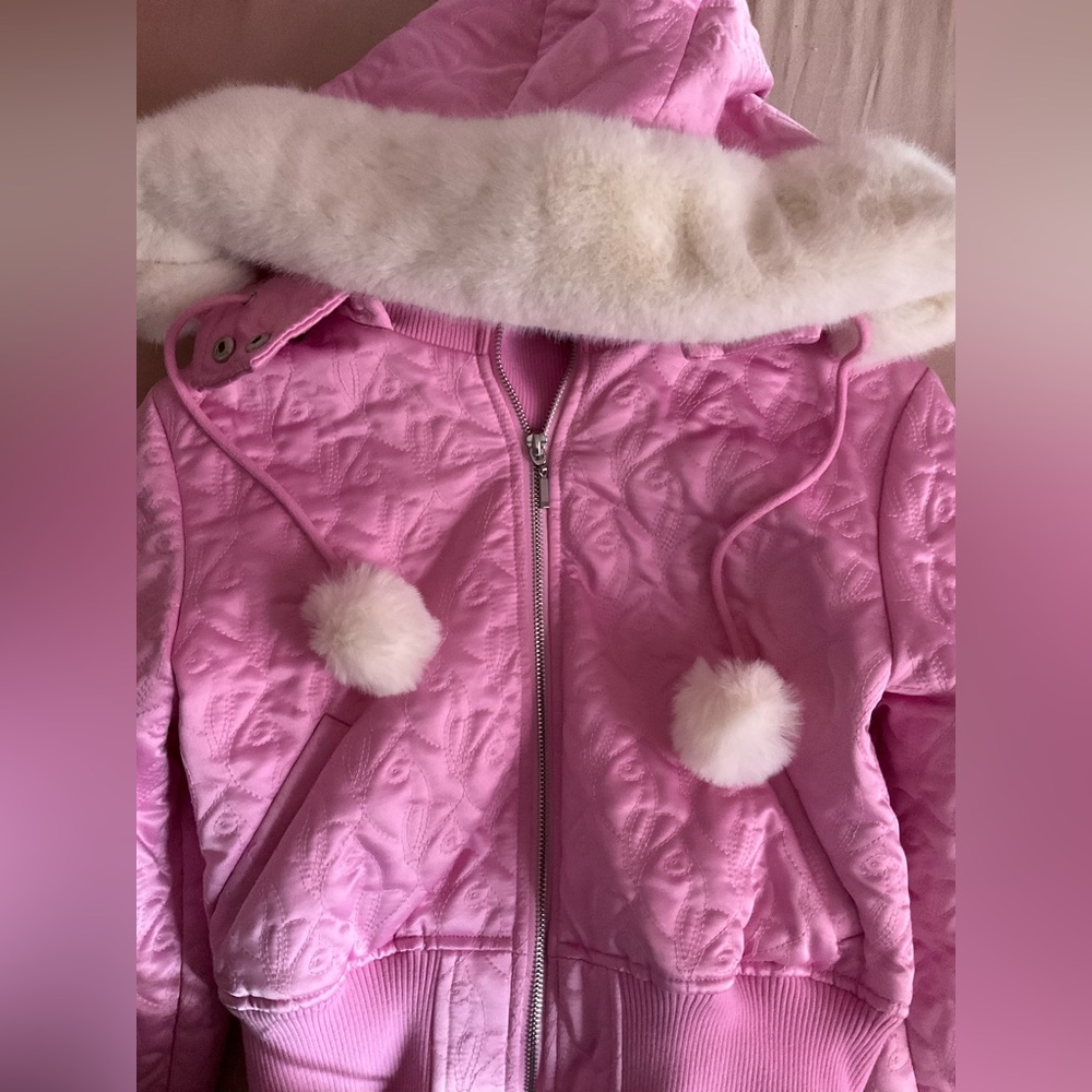 Baby Phat Faux Fur Hooded Jacket
